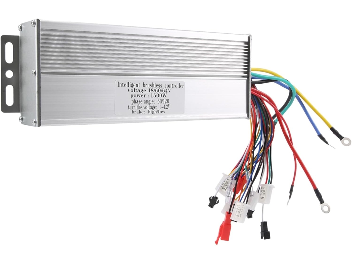 Controlador De 48v, 60v, 64v, 1500w, Controlador De Bicicleta Elétrica/controlador De Motor Bldc Par Gokoco