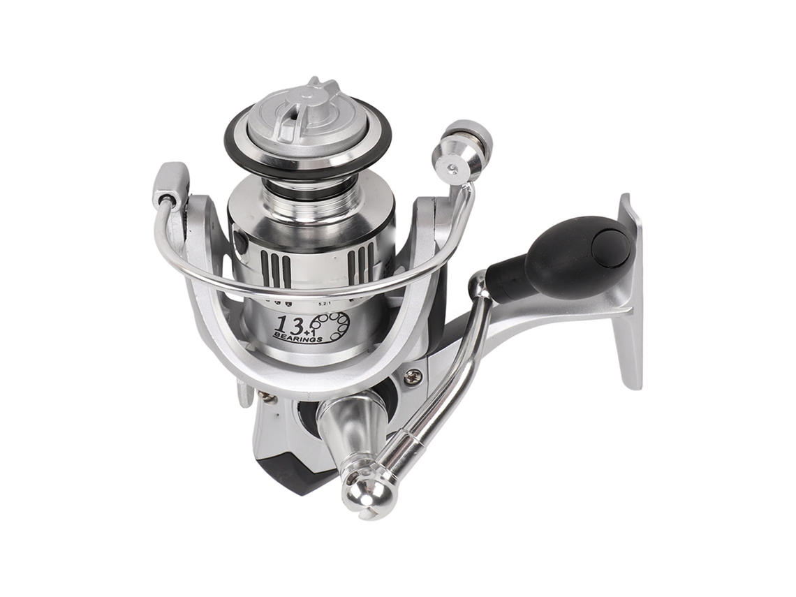 Carretel de Pesca Giratório com 13+1 Rolamentos AQUAFORGE