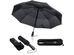 Guarda chuva Resistente Ao Vento e À Chuva, Inclui Bolsa para de Viagem Dobrável Automático, Multifuncional STELASPLEN
