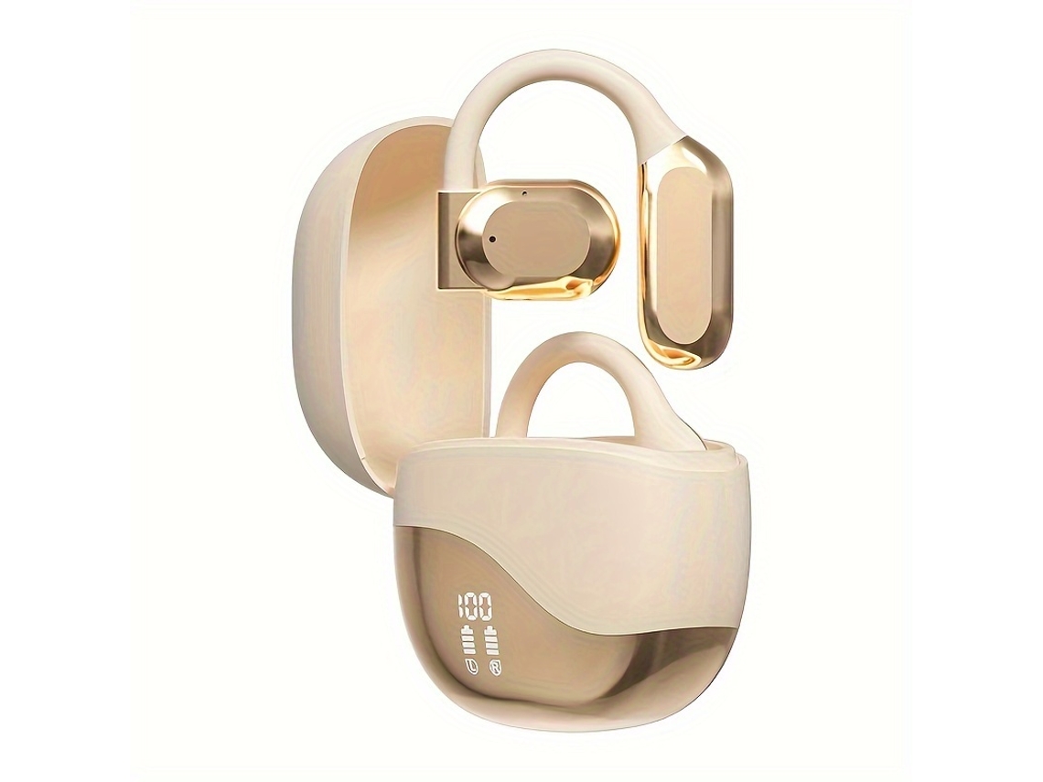 Auriculares Bluetooth Sem Fio Bluetooth M62 5.3 com Cancelamento de Ruído e Display Digital Hd GERTIZ