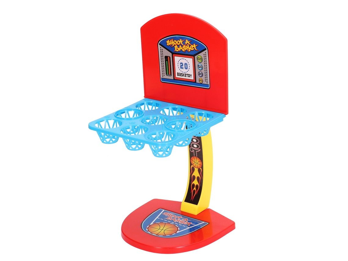 Primerox jogo de Basquete de Mesa para 2 Jogadores com Ajuste de Altura, Brinquedo Interativo para Crianças