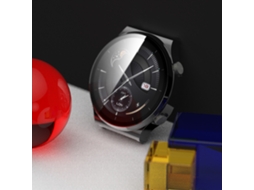Aetheria capa Protetora Pc com Vidro Temperado Hd para Huawei Watch Gt 2 Pro 46mm Cinza