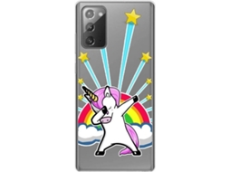 Capa Samsung Galaxy Note 20 TUMUNDOSMARTPHONE Desenhos Transparente Multicor