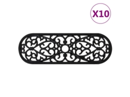 Stair Tread, Stair Treads Vidaxl Preto Borracha