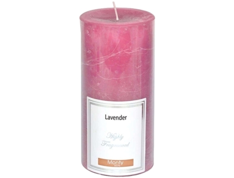 Vela Cilíndrica Perfumada de Malva IXIA