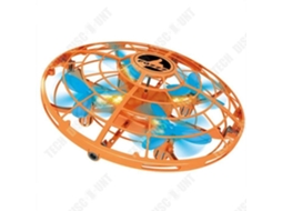 Drone Voador de Brinquedo LED 4 Eixos de Indução Voador de Alívio Veículo de Brinquedo Durável Tecnologia de Detecção de Direção TECH DISCOUNT