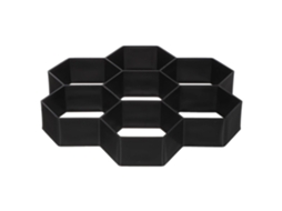 Molde Hexagonal para Pavimentação em Forma de Tijolo, Feito de Plástico Pp. Bordas Artísticas para Caminhos de Jardim e CHABERLU
