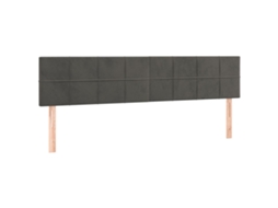 Headboard, Headboards Vidaxl Cinzeto Veludo (160 Cm)