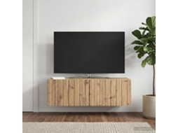 Vidaxl Gabinete De Tv De Parede 98 X 31 X 30 Cm Carvalho Arttisan