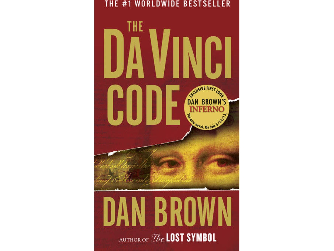 Livro The Da Vinci Code de Dan Brown (Inglês)