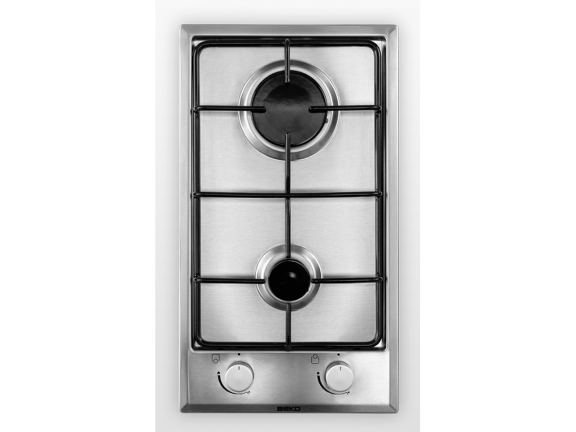 Placa de Gás BEKO HDCG 32220 FX (Gás Butano-Propano - 29 cm - Inox)