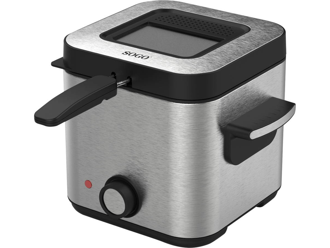 Fritadeira com Óleo SOGO FRE-SS-104 (1.5 kg - Inox)