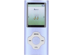 Reprodutor de MP3/MP4 Bluetooth de 64 GB, reprodutor de música portátil ultra potente para crianças com cartão de memória pequeno e redução de ruído.