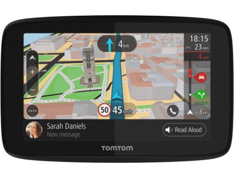 Sistema de Navegação 5'' TOMTOM GO520 — Mapa Mundo | 44 países | 1h de autonomia