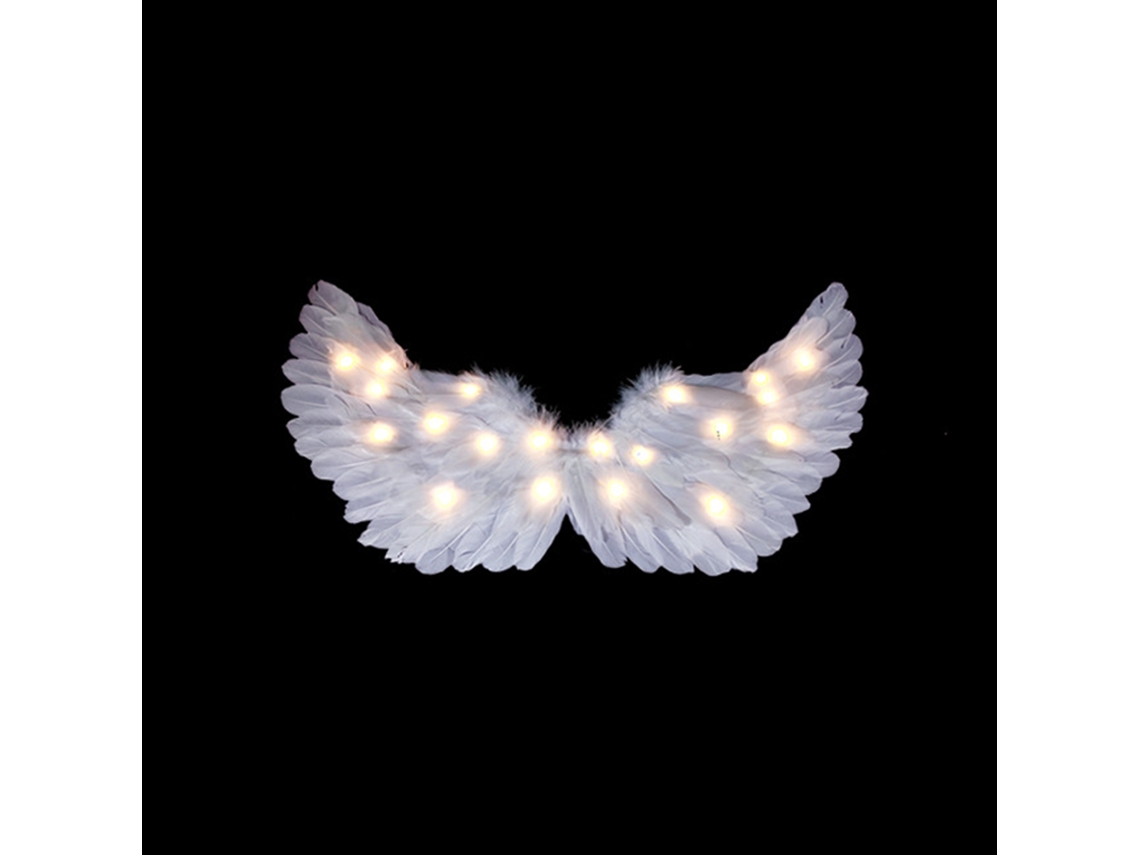 Asas de Ave Pequenas, Dobráveis 65x35cm, Iluminação Quente e Luz Branca LAXISCREED
