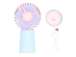Ventilador elétrico portátil com sucção magnética ajustável carregamento USB para dormitório e casa MARCA