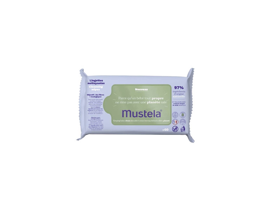 Toalhetes De Limpeza Perfumados 60 Un Mustela