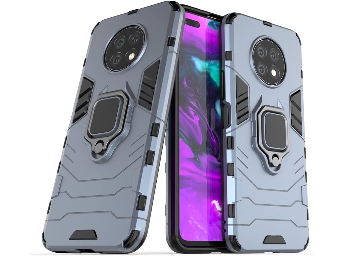 Capa Párachoque Lite Bluekk para Honor, Huawei Honor 50 Lite HONGWE. Magnética Prateado
