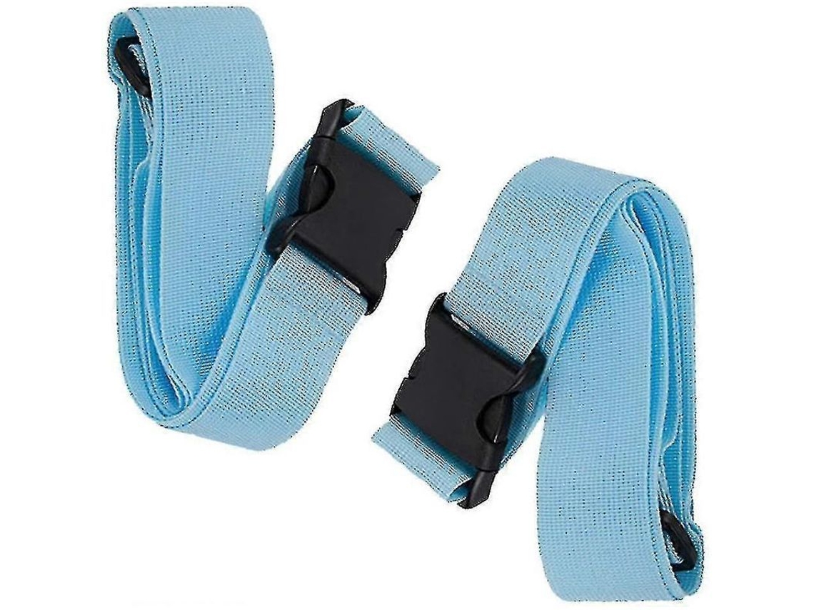 2 Correias de Mala Longas, Ajustáveis, Fivela, Bagagem 20-32 polegadas S/MARCA