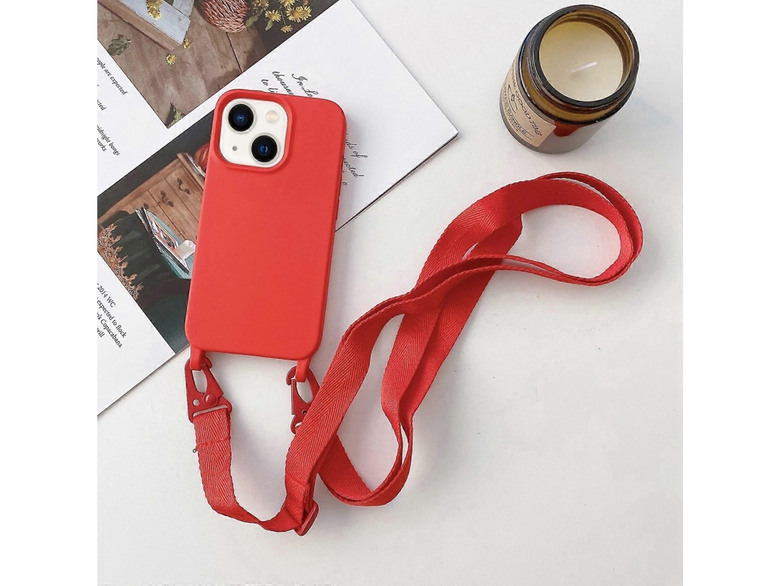 Capa Com Cordão Para Iphone 14 Plus - Tressino