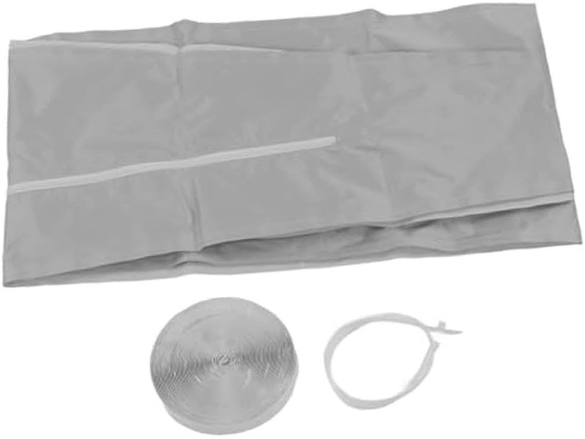Kit De Vedação Janela Portátil Air Conditi1r, Vedação De Poliéster Impermeável Para Bloquear O Ar Quente, Fácil De