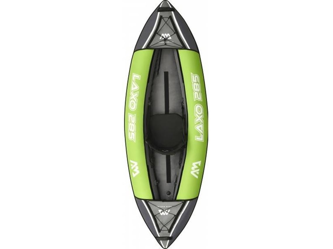 AQUA MARINA TOMAHAWK Kayak Gonfiabile Barca Canoa Pvc Gommone Zattera Pompa A Pale In Alluminio Sedile Manometro Drop-stch Laminato - Foto 2