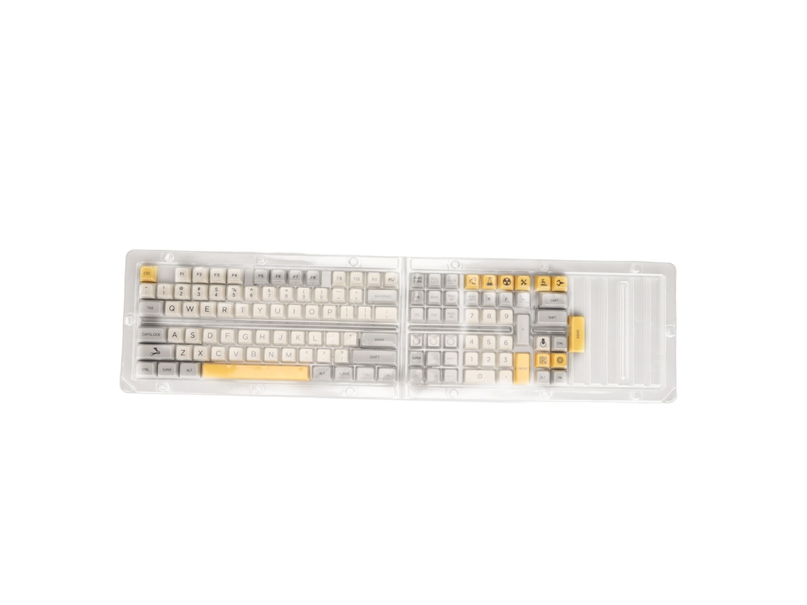 Juego de Teclas Pbt para Teclado Mecánico, 121 Teclas, Xda Design, Heavy Industry, Sublimación, Acabado Mate.