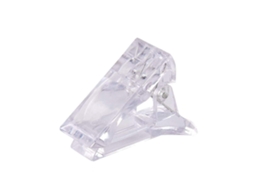 10pcs Clipes De Ponteira Para Unhas, Clipes Para Gel Poli, Extensão De Unhas Em Plástico Transparente Para Manicure Diy Com Gel Poli Uv Led