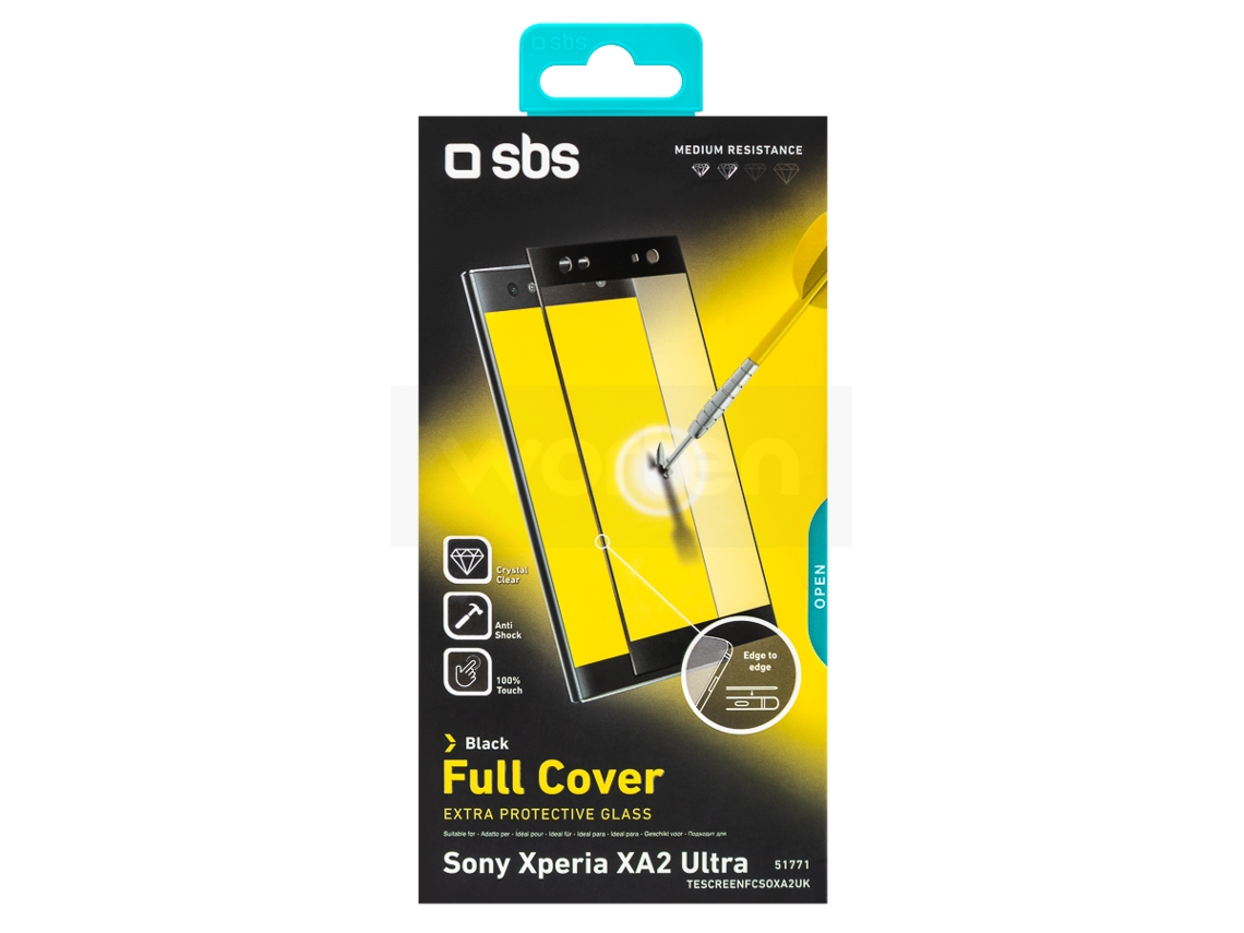 Pelicula de Vidro SBS Xperia XA2 Ultra