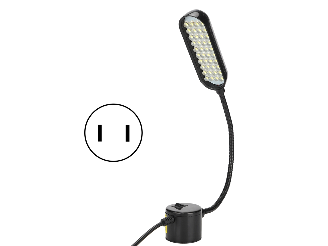 2026 lâmpada Led para Máquina de Costura Ajustável 360 Graus com Íman, Luz de Trabalho Ferramenta, Plug Us