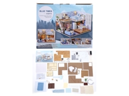 Quebra-cabeça 3d De Madeira Casa De Boneca Diy Kit Móveis Brinquedo Presente Meninas