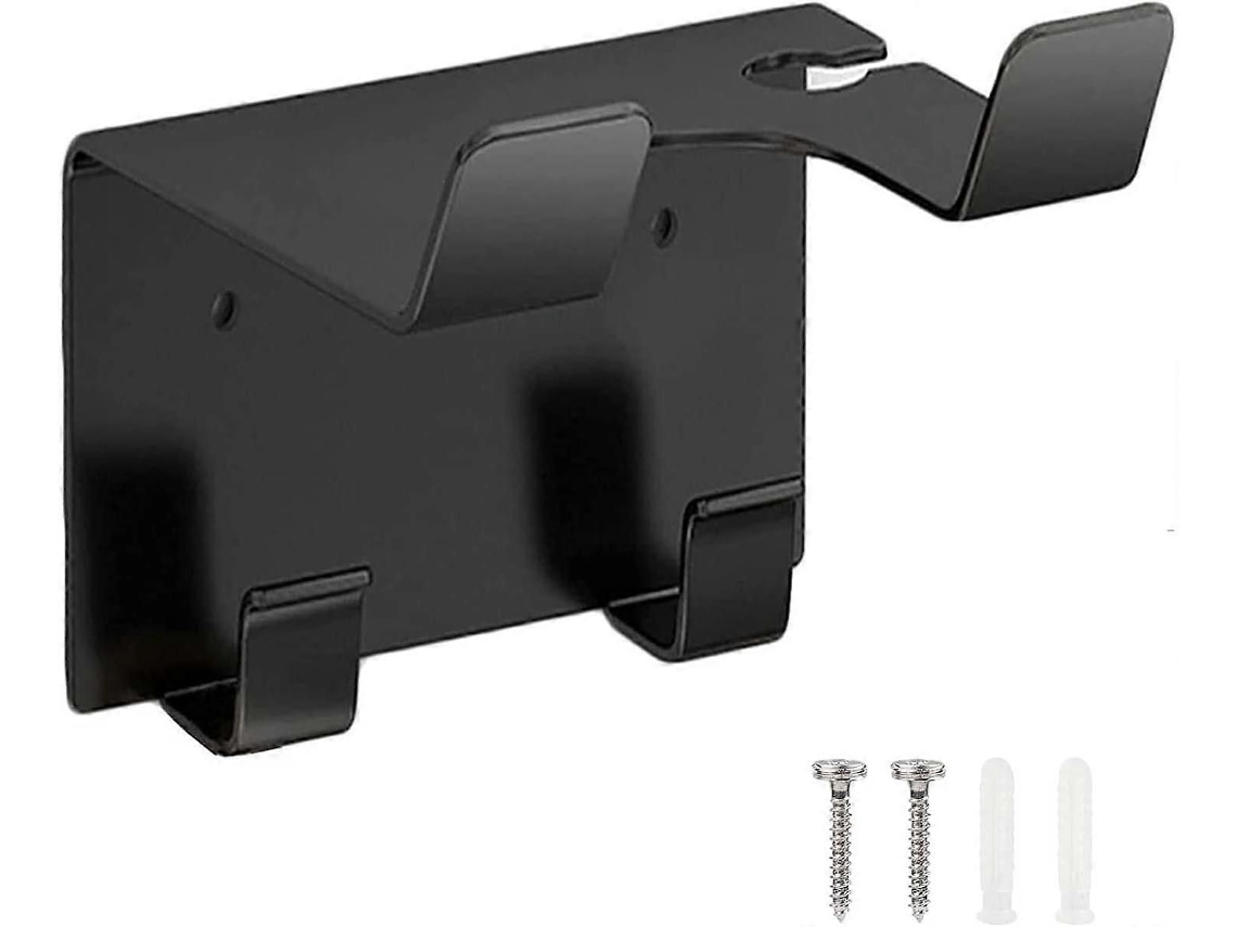 Suporte para Secador de Cabelo, Cabelo em Aço Inoxidável, Pa Rede, Preto Ch GOKOCO