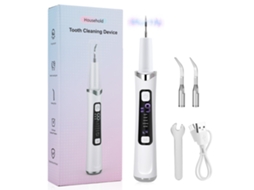 Irrigador Dental Ultrassônico, com 5 Luzes Led, 9 Níveis de Intensidade, Recarregável. MDUG (tipo A)