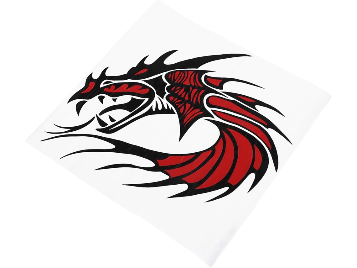 Adesivos Decorativos Para Carro Com Asas De Dragão, Resistentes Aos Raios Uv E À Umidade, Para Capô.