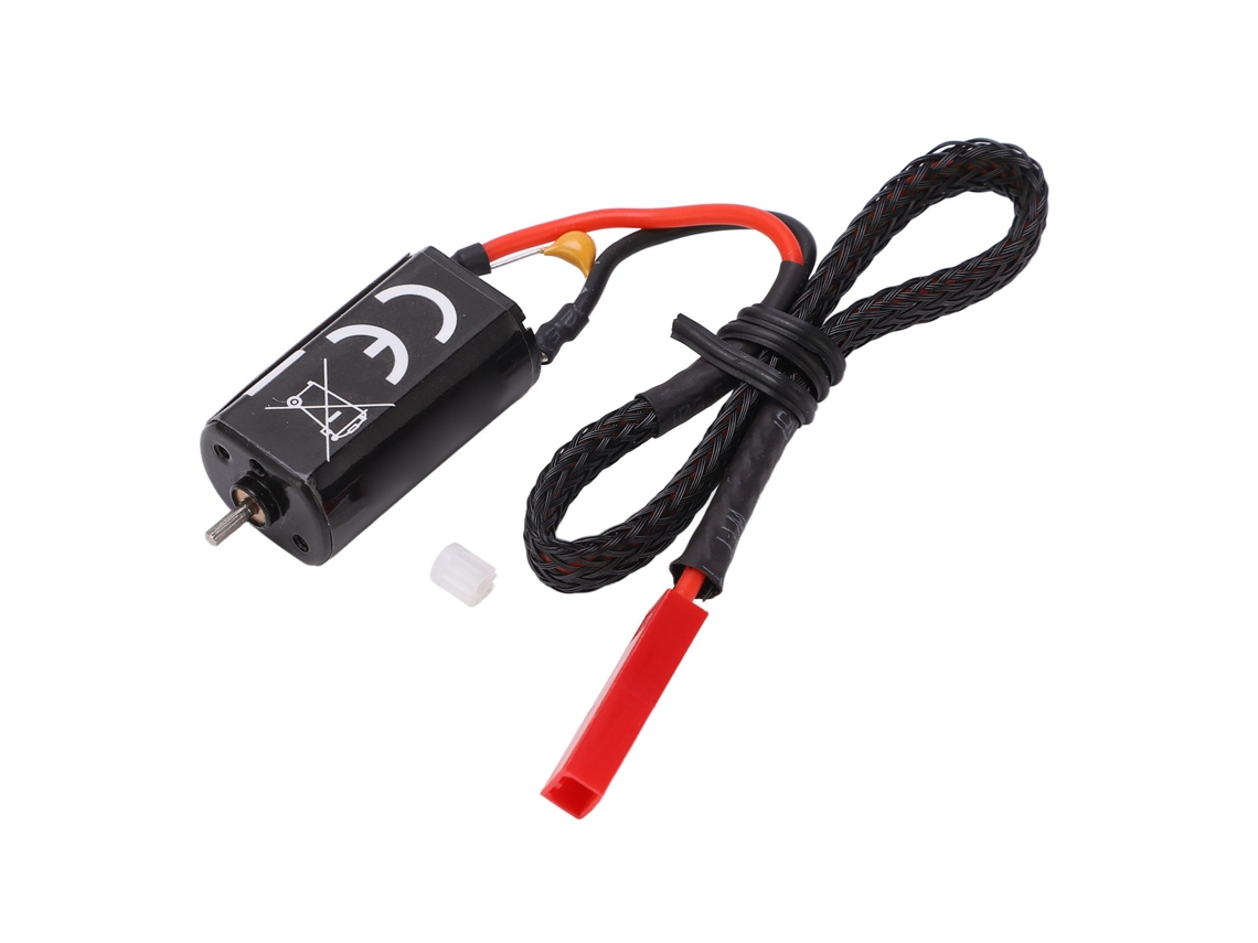 Mali motor de Escova Rc 66t Alta Torção Plug Jst Vermelho para Axial Scx24 1/24 7.4v Acessório Rc