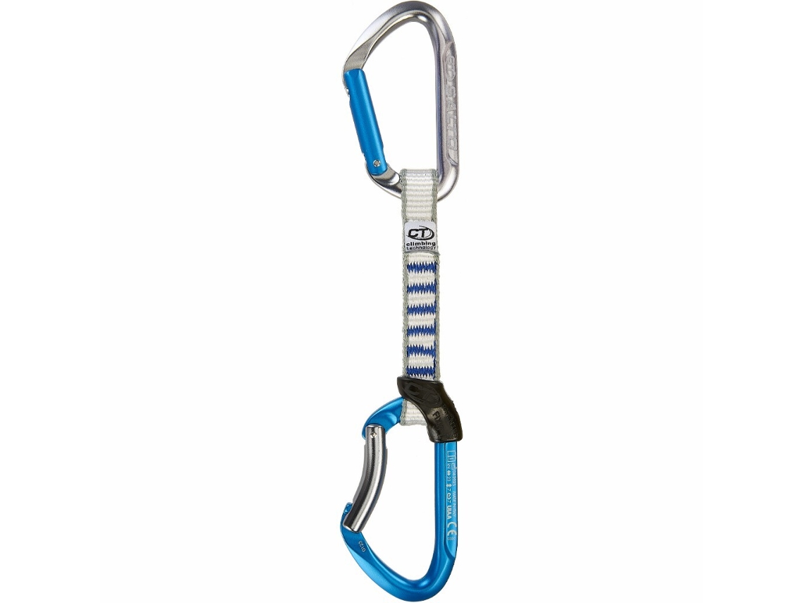 Conjunto de 6 Ganchos Rápidos de Alpinismo CLIMBING TECHNOLOGY Salto Set Ny 12 Cm