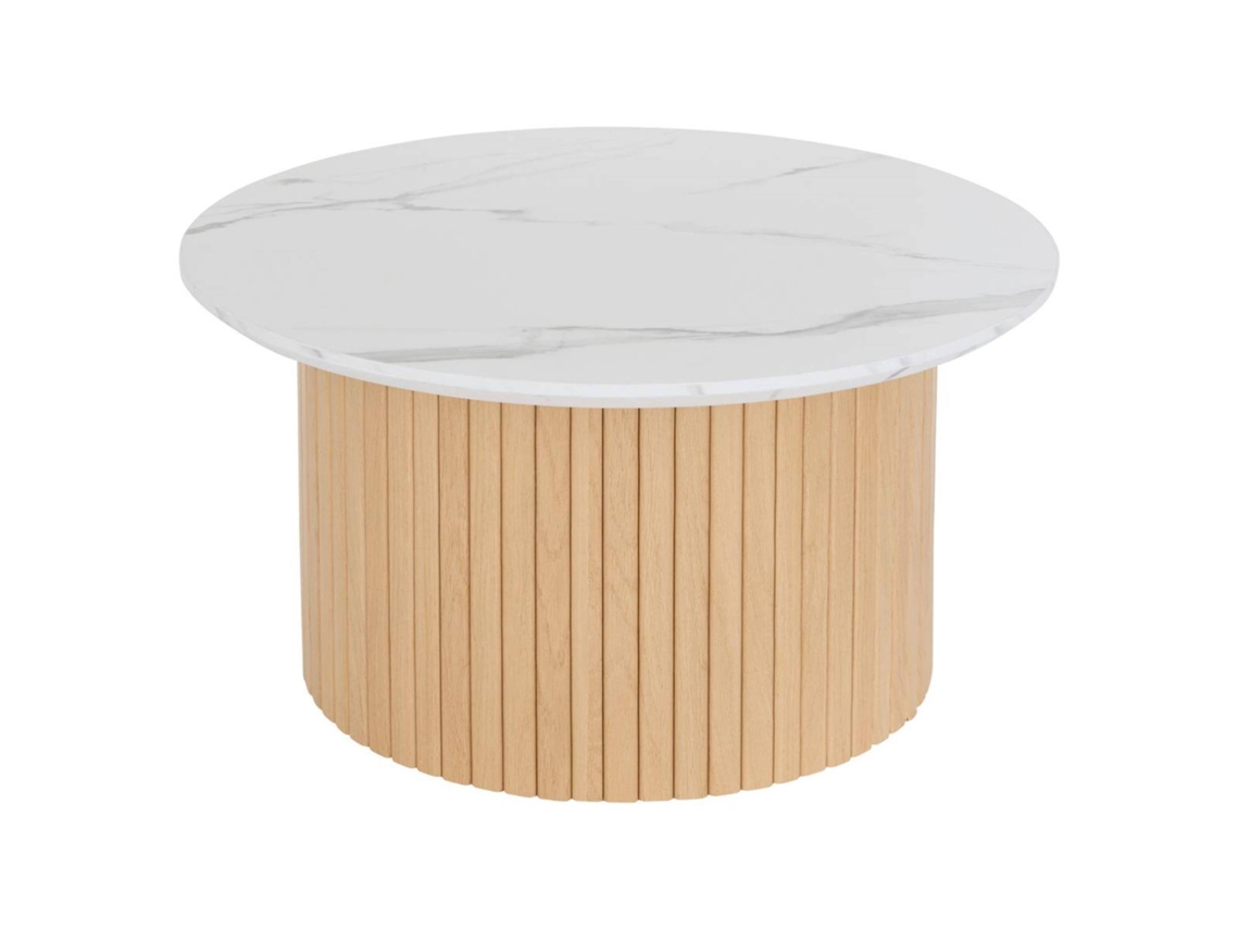 Mesa de centro Da Well Home 'homelya' em MDF, Ø70x40cm