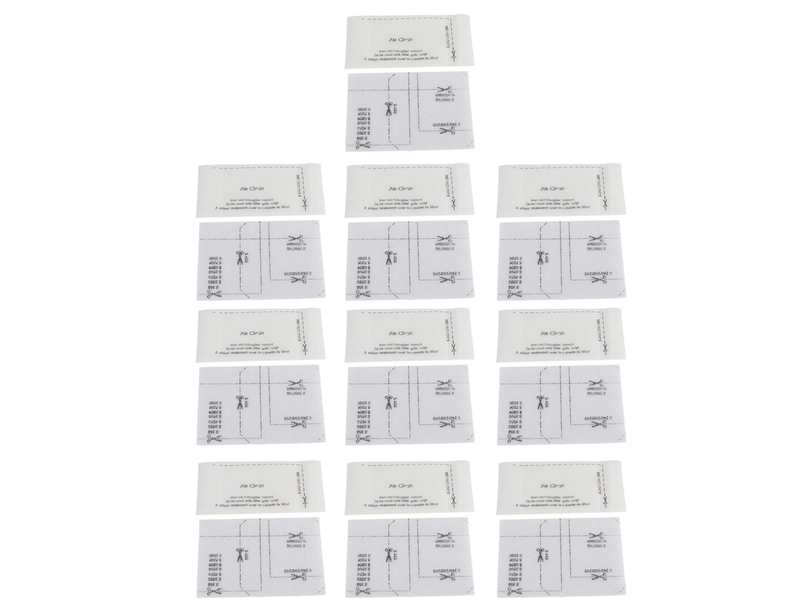 Kit De Tela De Filtro De Fibra Para Aspirador Miele Fjm Gn