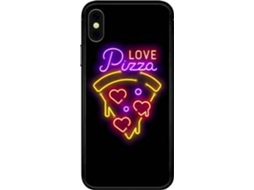 Capa iPhone X, XS BENJAMINS Pizza Multicor
