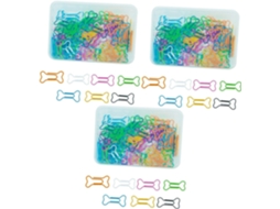 Nuobesty 3-conjuntos De Clips Papel Fofos E Adoráveis Marcadores Páginas, Porta Clipes De Papel Escritório