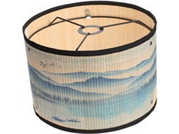 Luminária de Cabeceira de Bambu com Soquete E27. Design Elegante. SFUSHOS