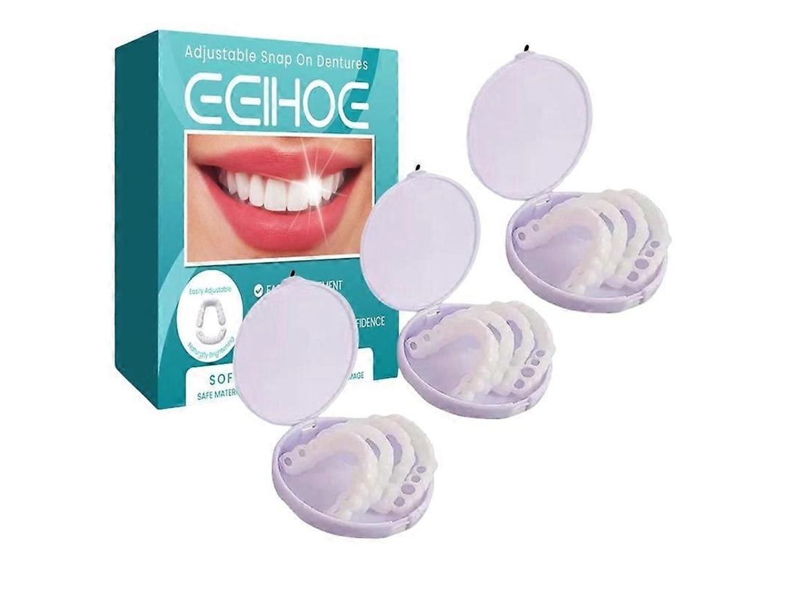 Kit De Alinhadores Dentários Ajustáveis Com Estojo