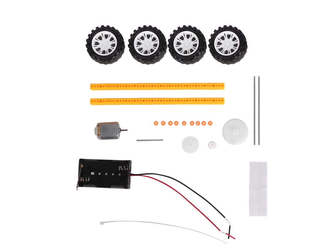 Kit De Coche Con Transmisión Por Engranajes Para Niños, Kit De Coche De Juguete Con ...