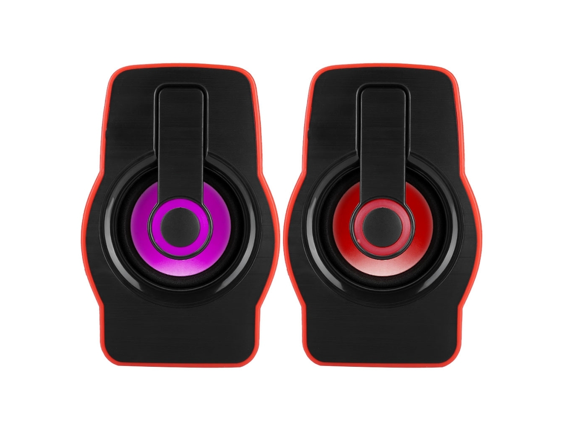 Coluna LAXISCREED Usb Led Vermelho