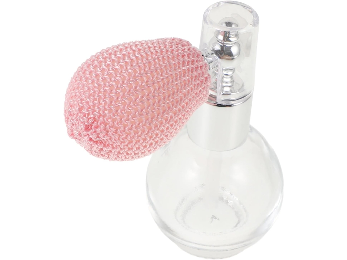 Frasco De Vidro Spray De 12ml Para Pó, Leve E Portátil, Com Design Elegante.