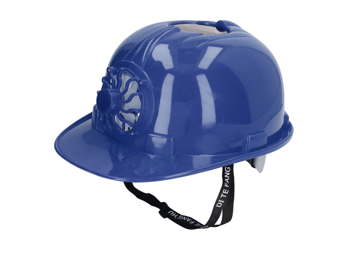 Chapéu De Segurança Solar Com Ventilador Para Trabalho Ao Ar Livre