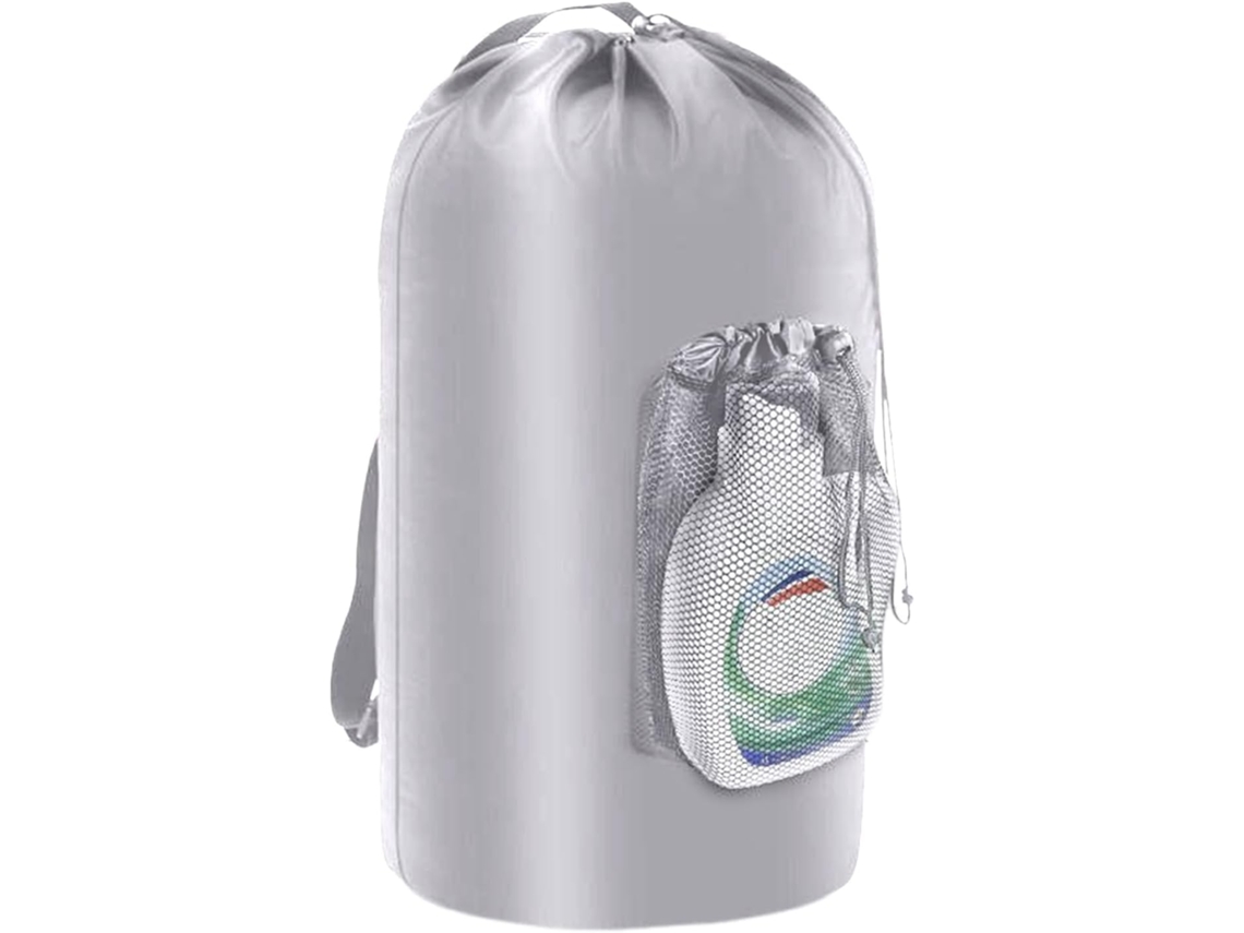 Mochila Para Roupa Suja Com Alças De Ombro E Grande Capacidade.
