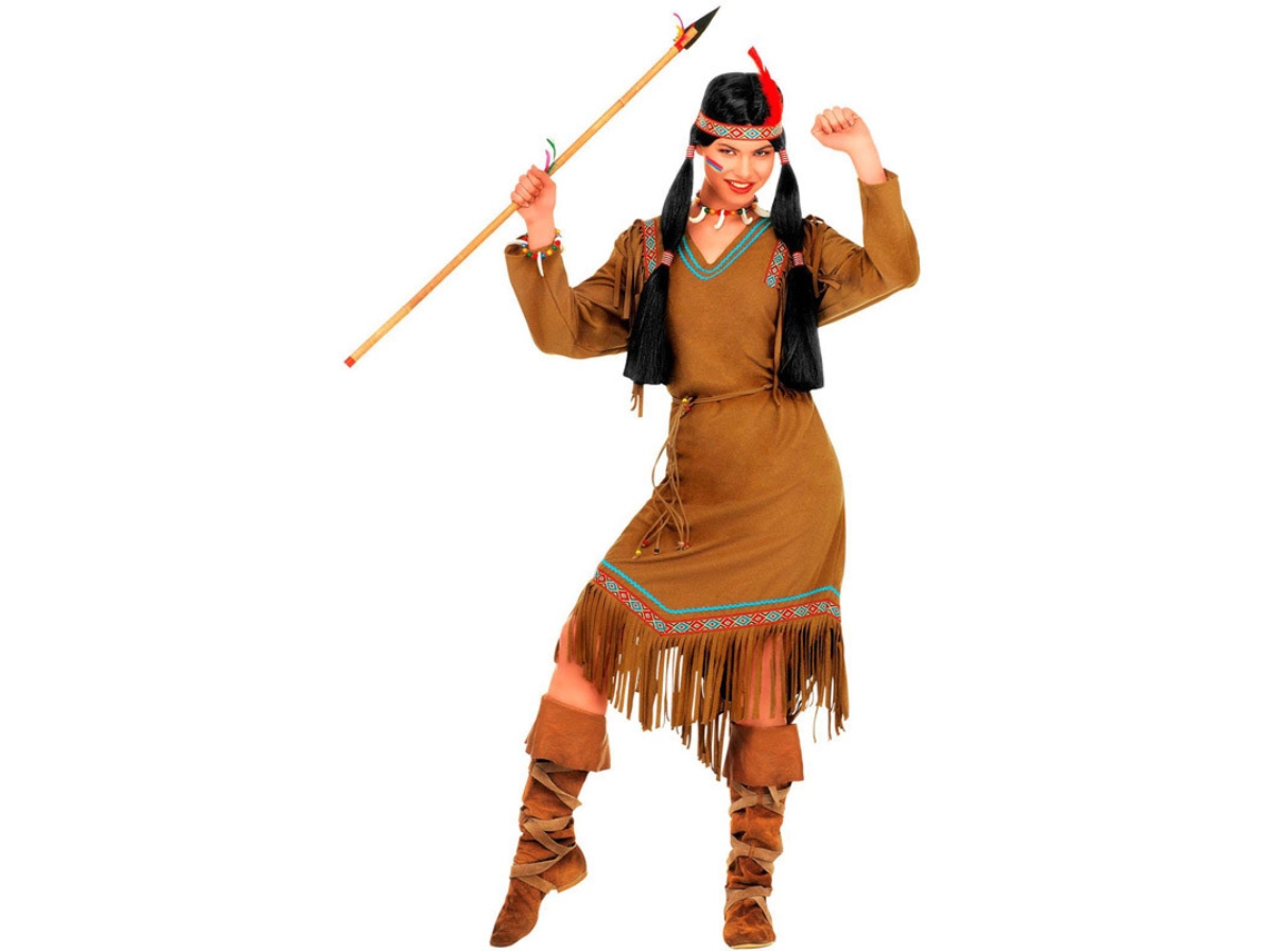 Fato de Mulher WIDMANN Cheyenne Indiana com Vestido (Tam.: XXL)