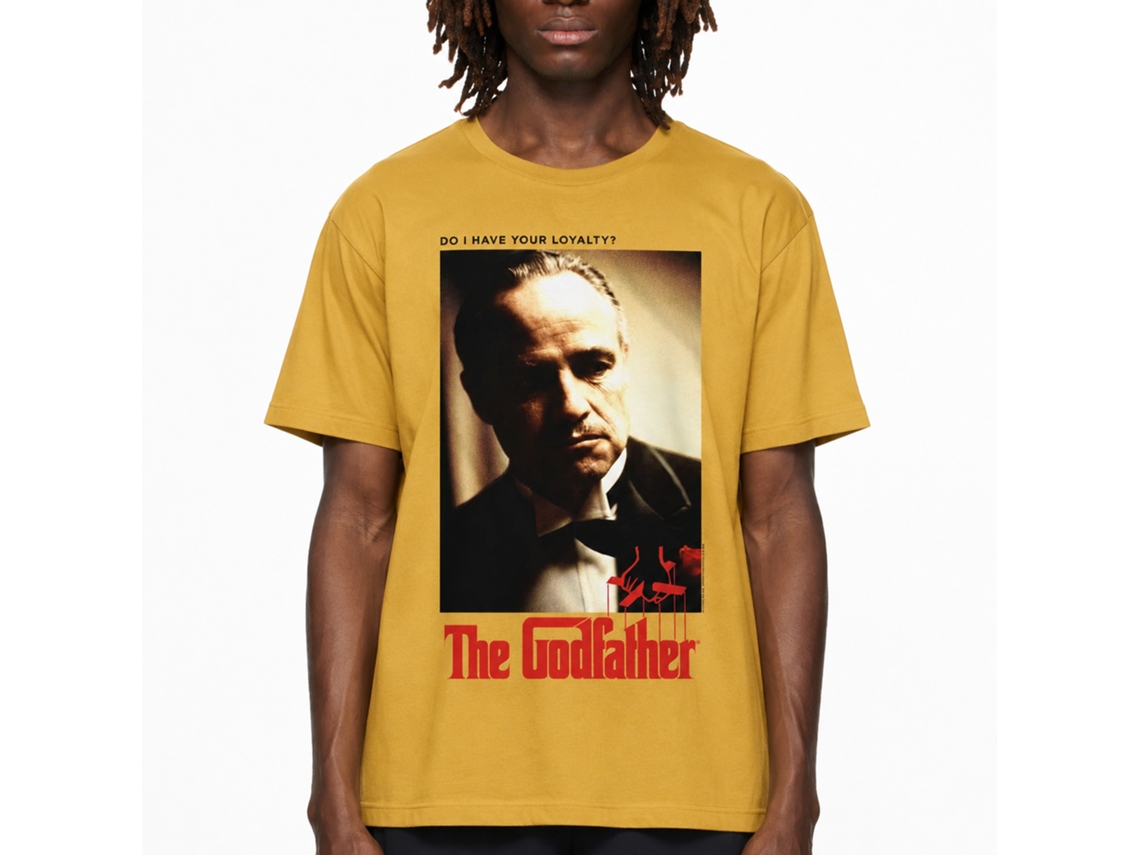 Rockinstone Godfather Movie Loyalty Poster Solid Ginger Adult T-shirt Size:s