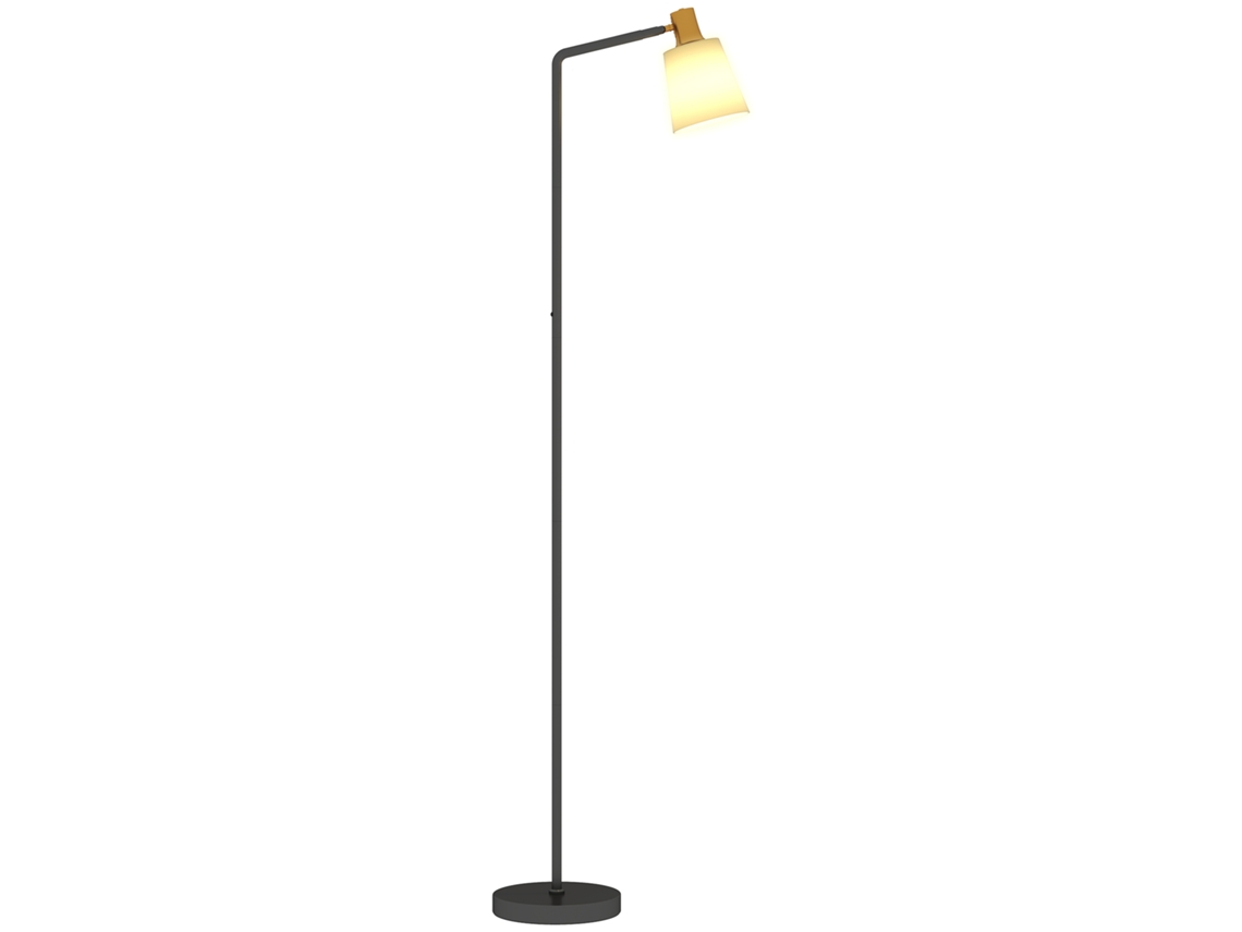Luminária de Chão Led com Cabeça Giratória 350°.temperatura de Cor Ajustável 3000k/4000k/6500k.preto